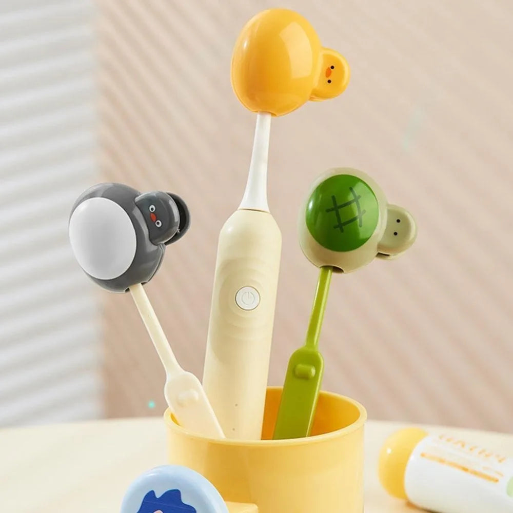 Plastic Toothbrush Head Protective Cover Brush Protect Portable Toothbrush Dust Cap Cover Bathroom Supplies Toothbrush Case Cap