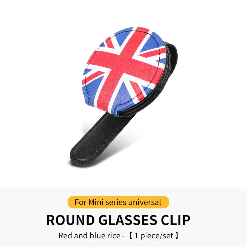 Car Sun Visor Glasses Clip For Mini Cooper F56 F55 F60 R56 R60 J01 J05 F65 F66 U25 Car Glasses Case Holder Storage Portable Clip