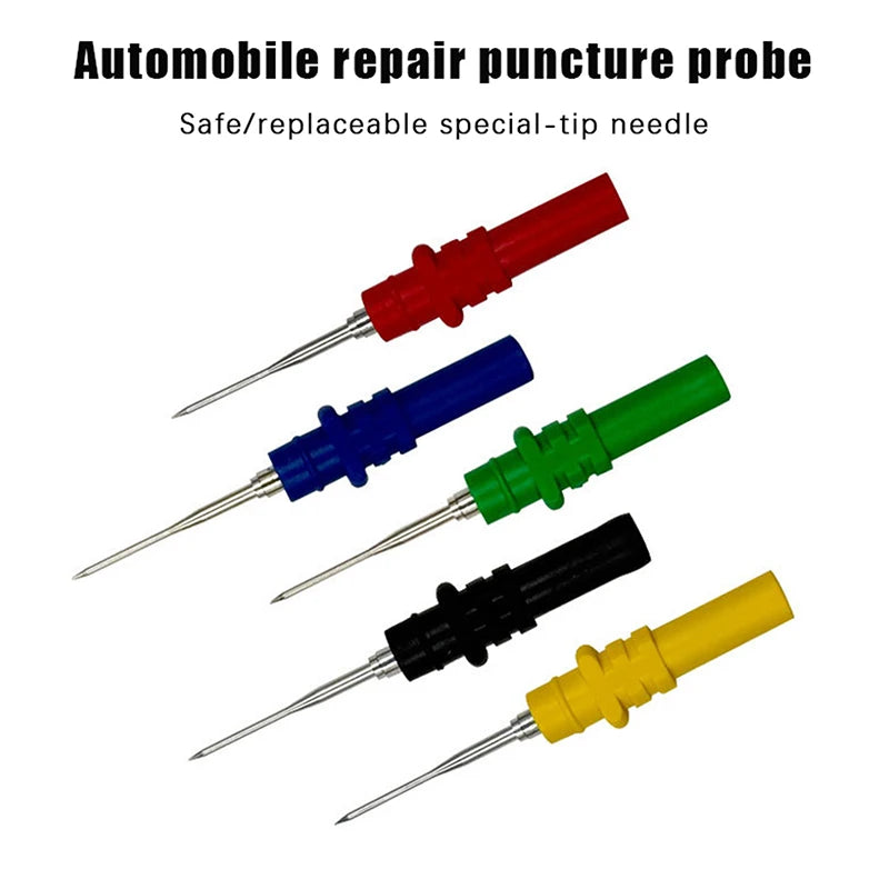 Professional Car Diagnostic Puncture Probe Needles and Oscilloscope Pins, Tool Accessories in Packs of 1/2/10