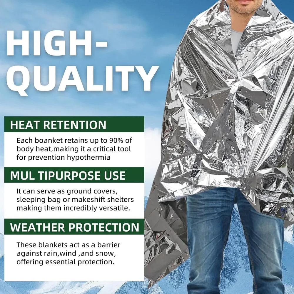 High Reflective Mylar Films Sheets For First Aid Blanket Growth Room Camera Reflector Simple Tent Outdoor Emergency 130X210CM