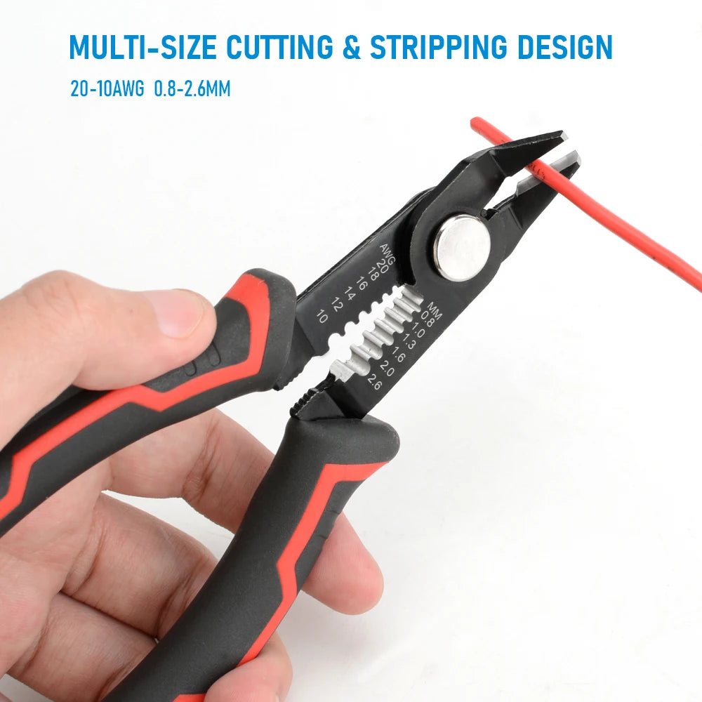 Multifunctional Wire Stripper Pliers Tools Automatic Stripping Cutter Cable Wire Crimping Electrician Repair Tools