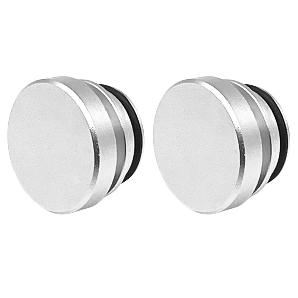 Power Socket Plug Outlet Cover Car Cigarette Lighter Cover Aluminum Alloy  Car Lighter Button Plugs Cap for Most Cars