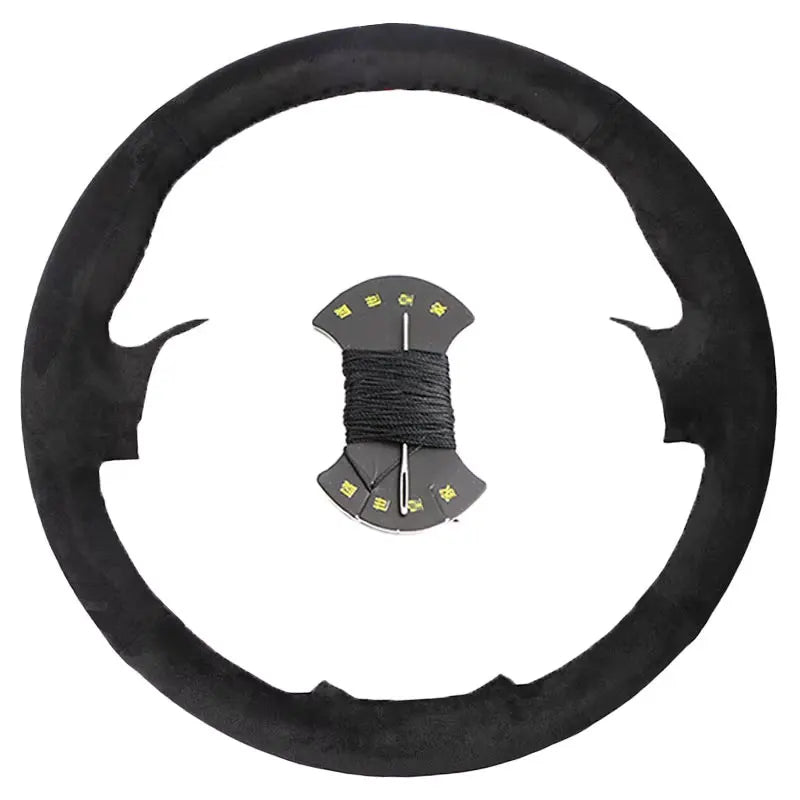 Soft Car Steering Wheel Cover For Fiat Bravo Doblo Opel Combo Grande Punto Linea Qubo Vauxhall Non-Slip Steering Wheel Protector