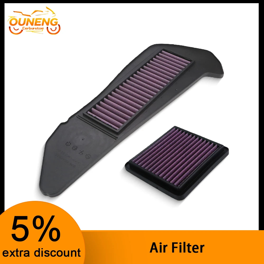 Motorcycle Air Filter Air Intake Cleaner Engine For Yamaha XMAX300 XMAX250 XMAX 300 X MAX 250 2019 2020 2021