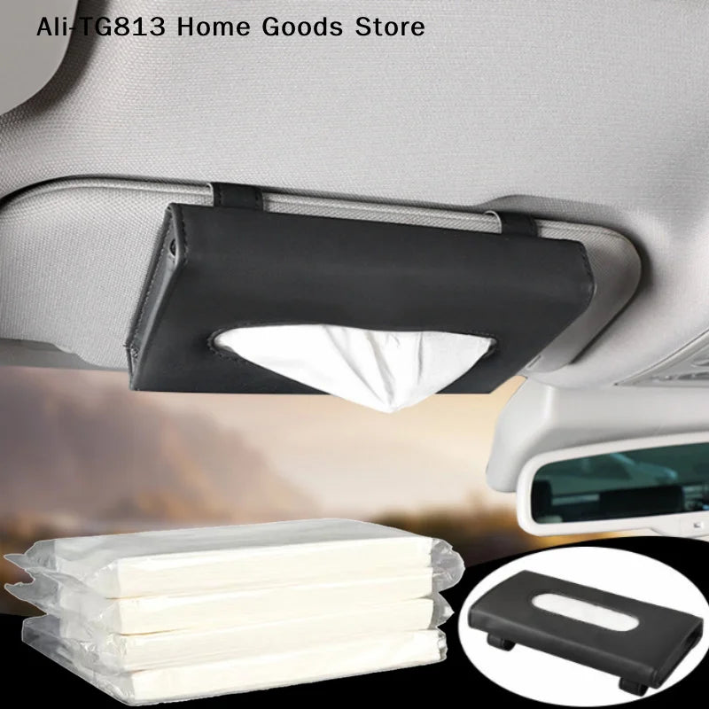 [TG813]5 Pack Car Tissue With 30 Pieces Tissue In Side Per Pack For Car Tissue Box Paper Refill For Vehicle Home Bathroom Usage