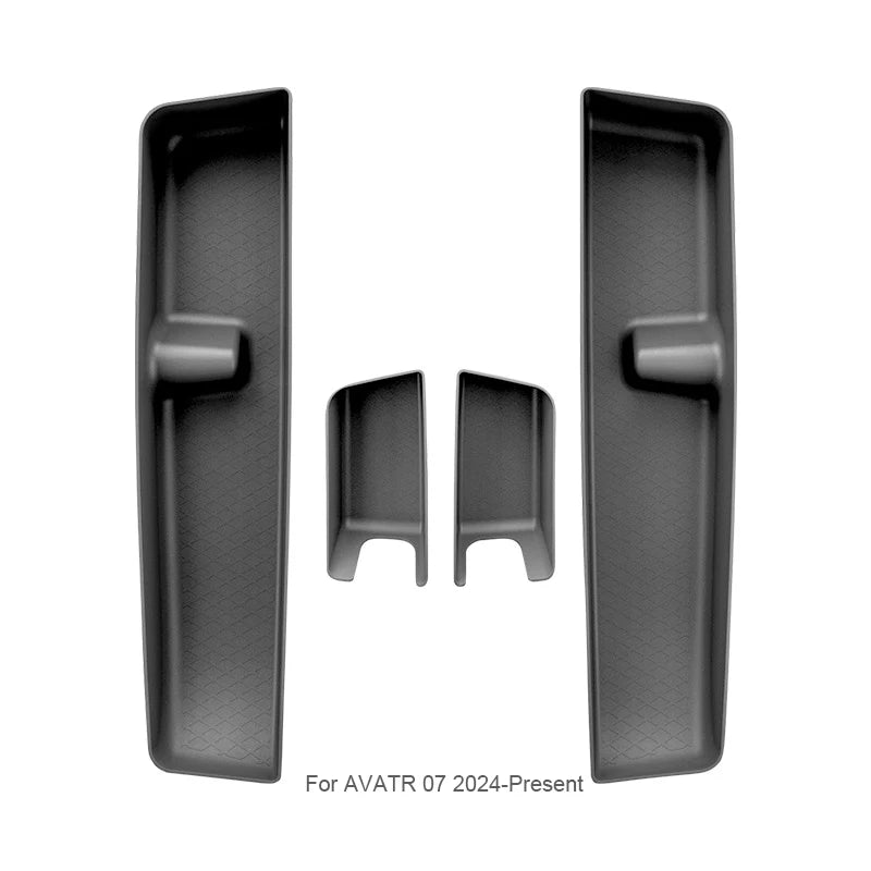 Car Armrest Box Storage For For AVATA 07 2024-Present ABS Under Center Console Organizer Tray Door Tidying Box Auto Accessory