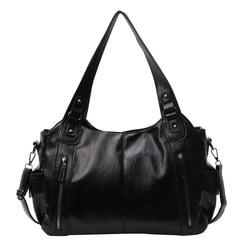 Underarm Crossbody Bag Women Commuter-Style Tote Bag Large Capacity Versatile Handbag Soft Durable