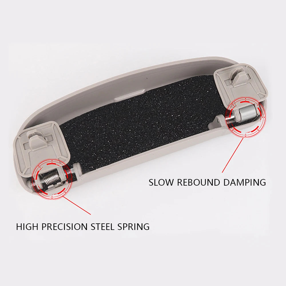 Car Glasses Holder Case Sun Glass Box for Audi Q3 Q5 SQ5 Q7 A1 A3 S3 A4 A6 A7 S6 S7 S4 RS4 A5 S5 2013 - 2022 Sunglass Holder