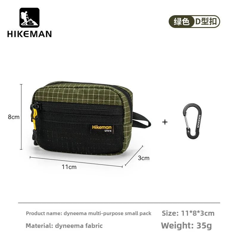 Dyneema Multifunctional Utility Bag Lightweight Waterproof EDC Pouch for Outdoor Camping Hiking Tactical Gear Storage Men Women