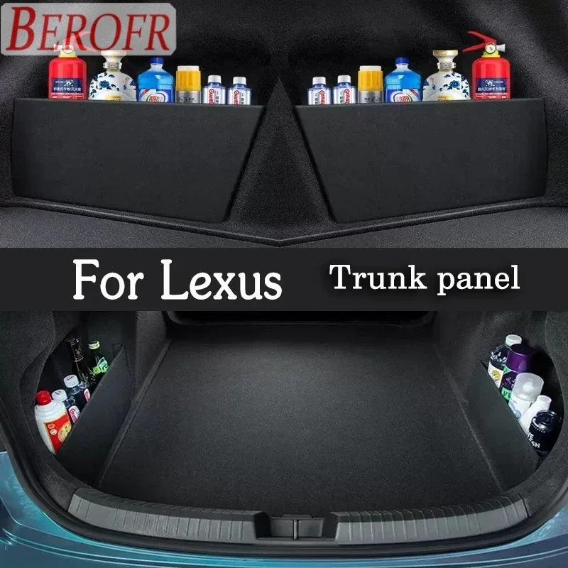 2 pcs Car Trunk Partition For Lexus NX RX350H 500H 2015-2024 Trunk Storage Board Plate Tail Box Accessories