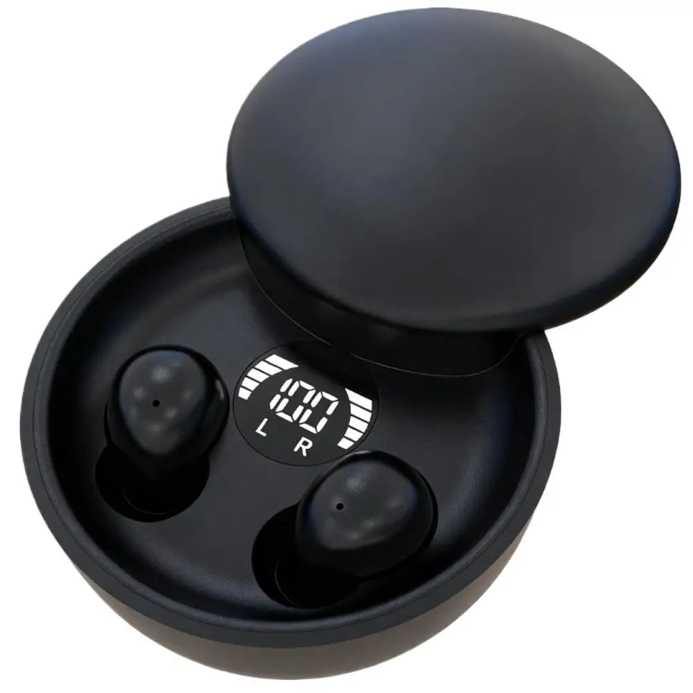 2025 New Mini Invisible Bluetooth 5.4 Headphones Noise Cancelling Earbuds For Sleeping Sleepers Wireless Earphones For Work