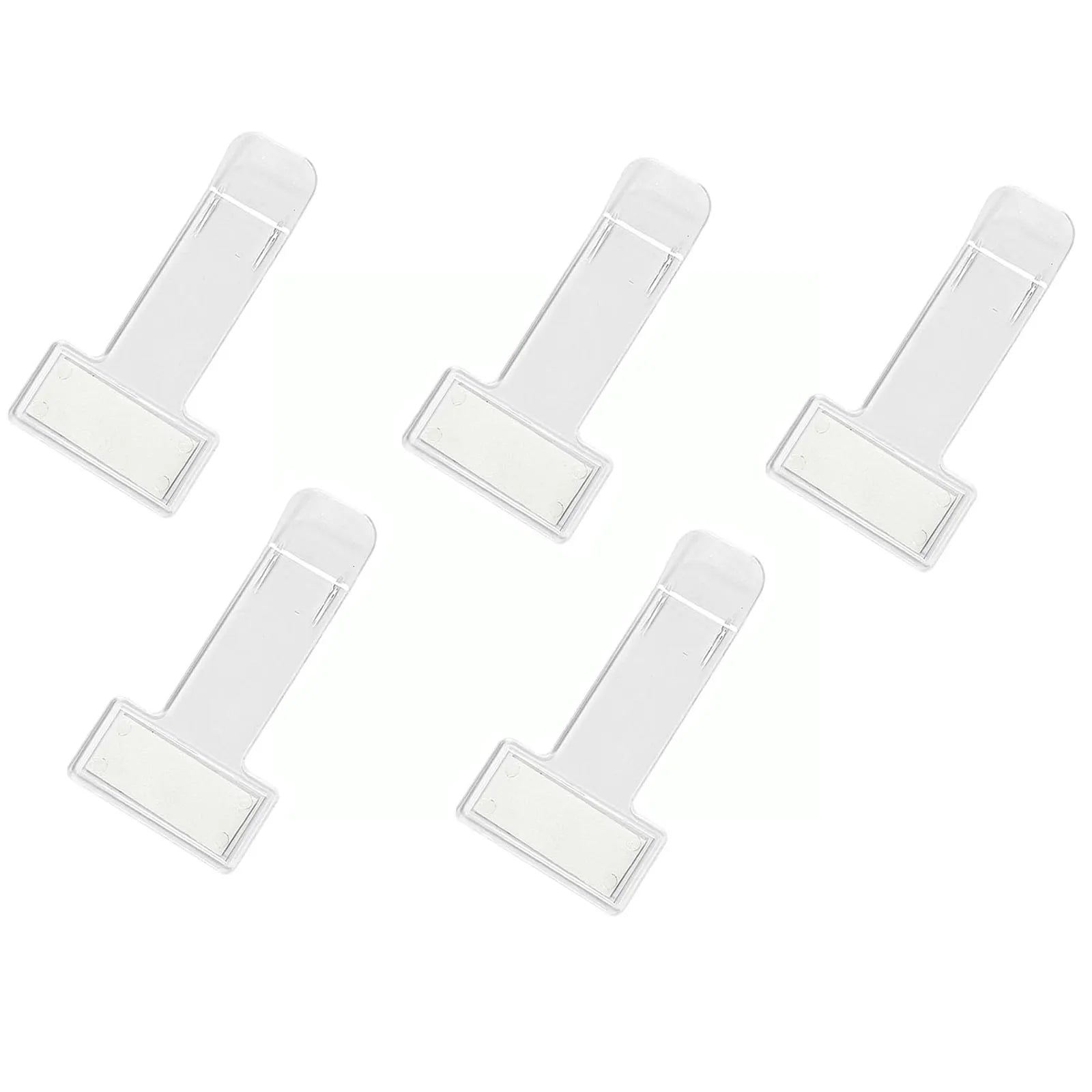 Car Window Fastener Stickers Plastic Ticket Holder Transparent Temporary Parking Business Card Holder Car Interior Accessories
