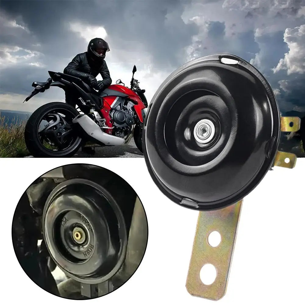 12V Super Loud Waterproof Motorcycle Horn Kit - Electric Speaker for Scooter Motorbikes E-Bikes Mopeds - Horn Accessories