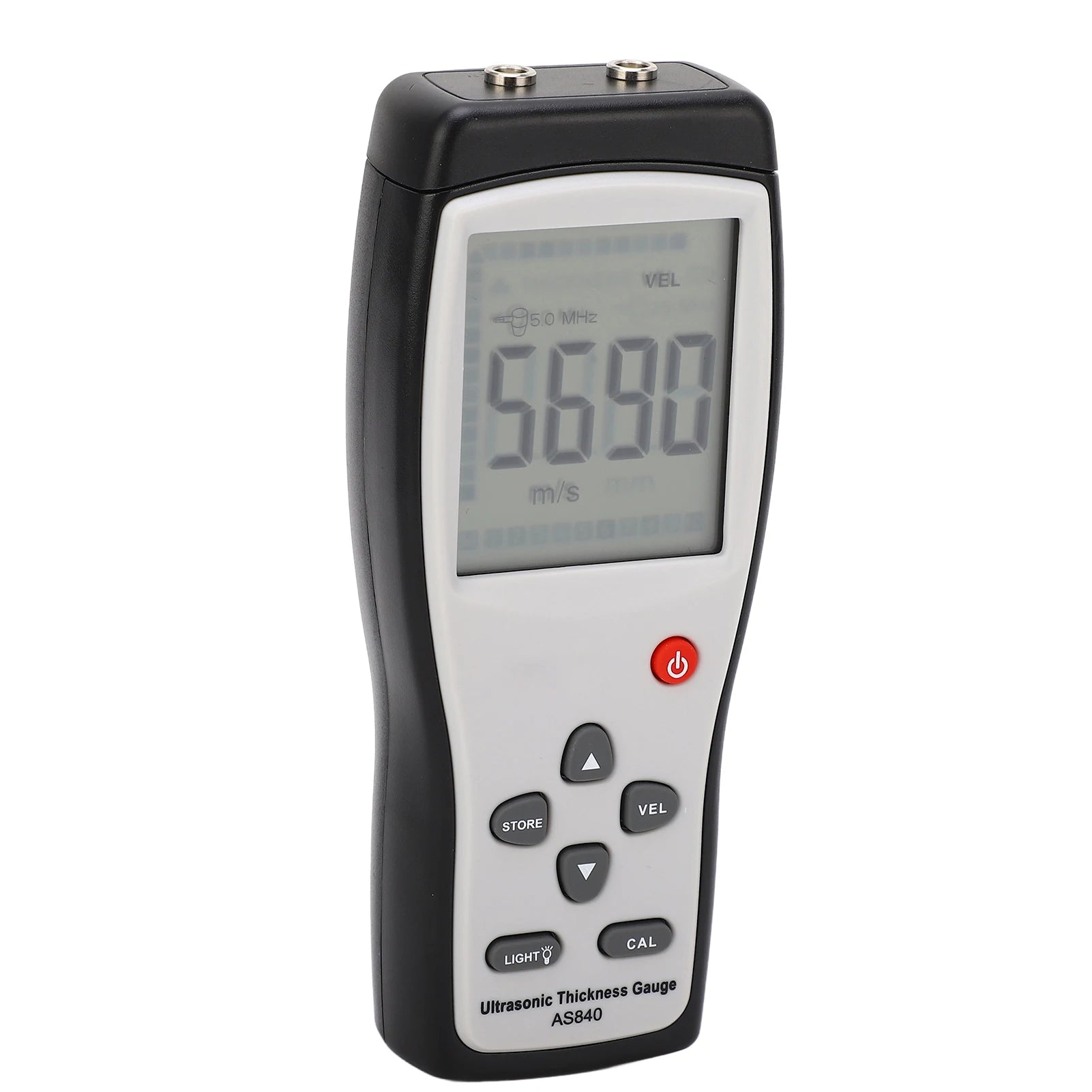 SMART SENSOR Digital Ultrasonic Thickness Gauge Sound Velocity Meter Metal Depth Tester AS840 Ultrasonic Thickness Gauge