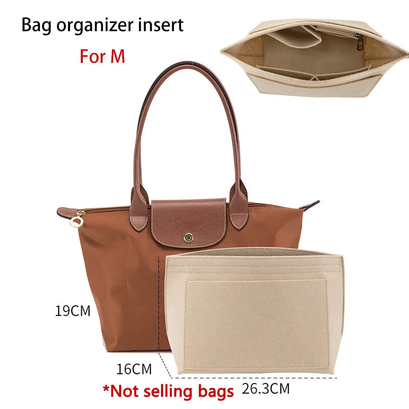 Bag Organizer Insert For Energy S Felt Durable Fashion Bag Support Storage Inner Modification Bag Accessories