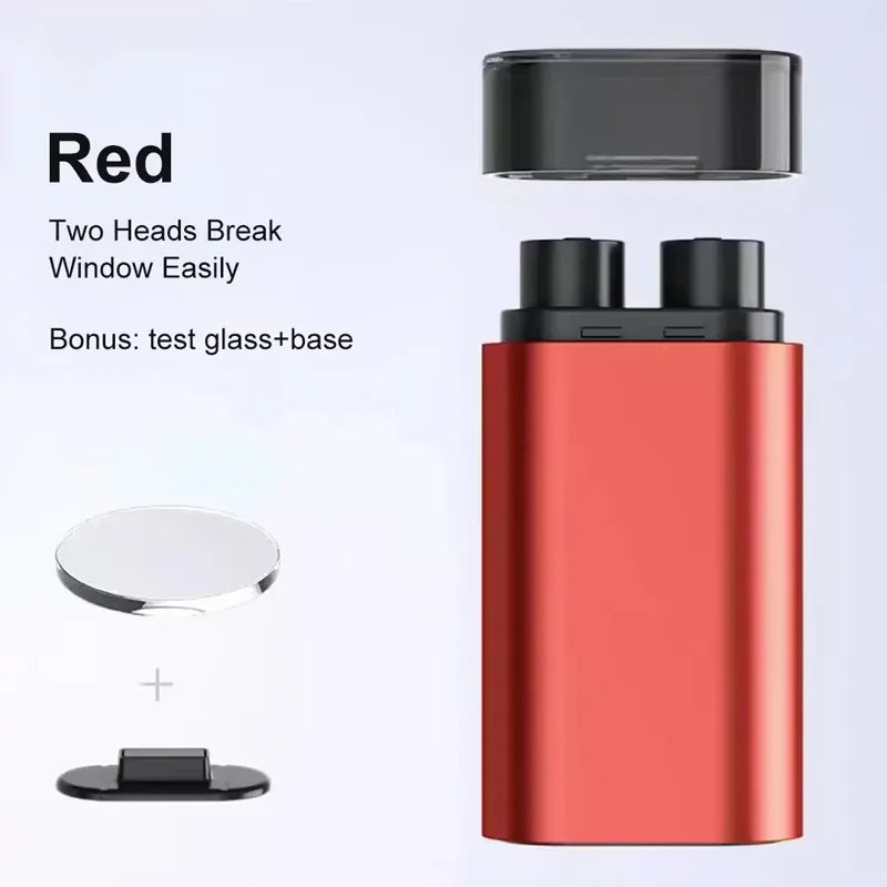 Car Double Hammer Head Safety Hammer Window Breaker Car Emergency Safehammer Seat Belt Cutter and Glass Breaker Escape Tool