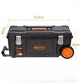 PP Thickened Large Wheeled Tool Case Hardware Tool Industrial Construction Site Professional Tools Packaging Case Large Box