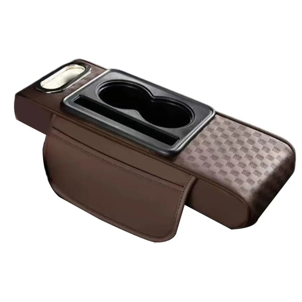 Car Tissue Box Central Elbow Heightening Pad Universal Car Armrest Box Mat Storage Bag Multi-function Car Interior Storage Box