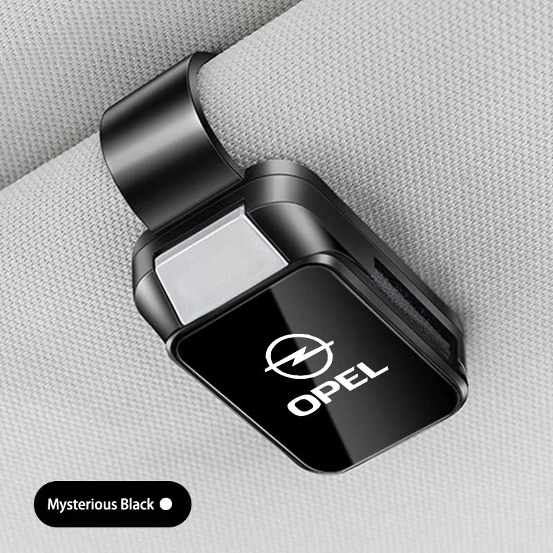 Car Eyeglass Holder Glasses Storage Clip Sunglasses Holder with Sponge Protection For Opel Corsa D Astra Insignia Mokka Adam