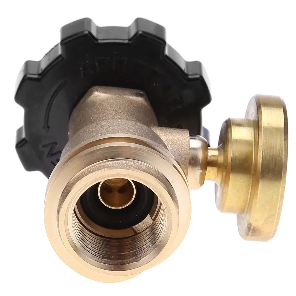 Universal BBQ Gas Propane Pressure Gauge Tank RV Pressure Gauge Level Indicator for Outdoor BBQ Accessories