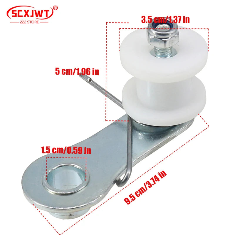Heavy Duty Chain Roller Tensioner W/Spring 110cc 125cc 140cc Dirt Pit Mini Bike Moto Dirt Bike