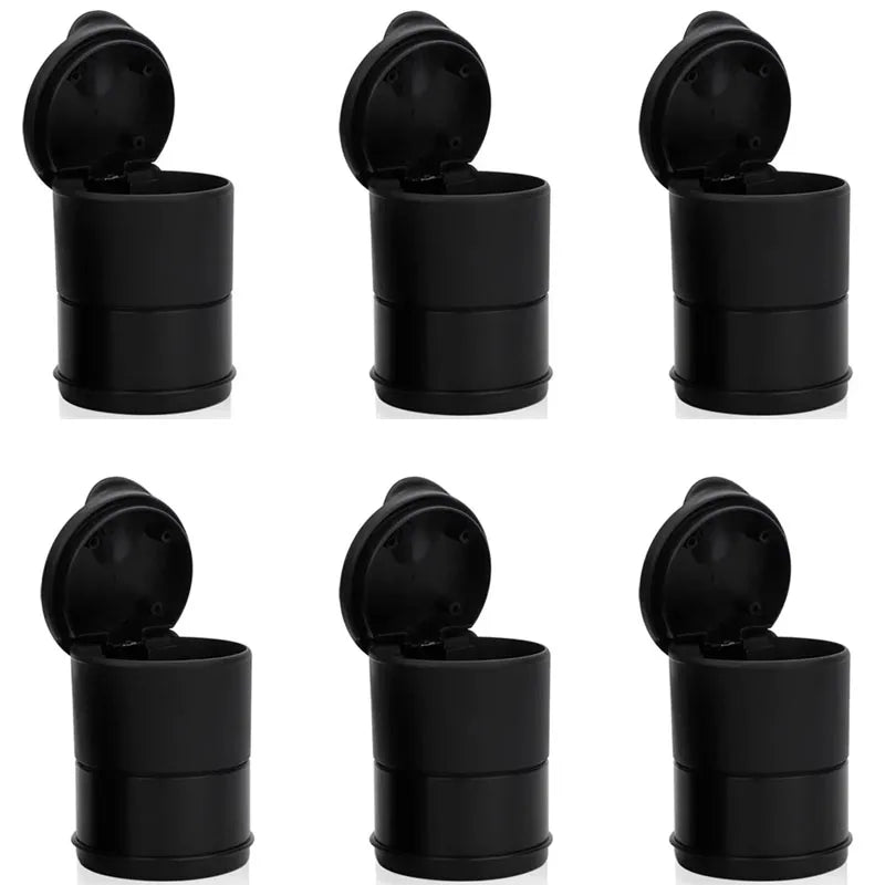 1-6Pcs Portable Car Ashtray Universal Auto Ashtray Cigarette Ash Holders Cup Car Interior Decor Auto Accessories Interior