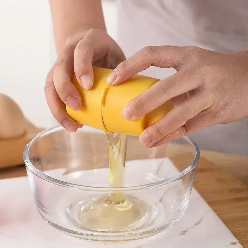 Creative Egg Shell Opener Egg Shell Separator Not Dirty Hands Egg Cracker Tool Kitchen Essentials