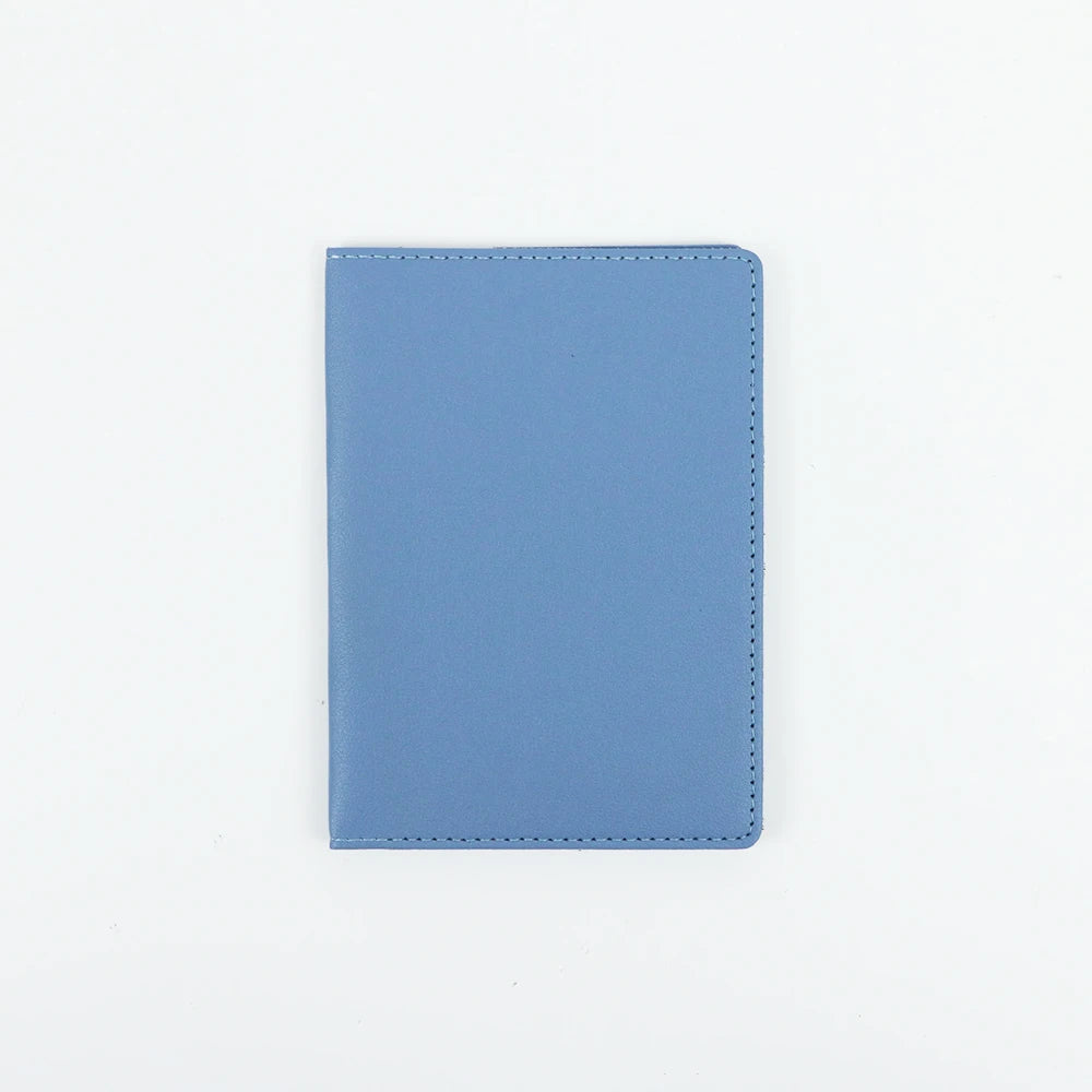 Customized Name PU Leather Passport Protection Case with Multiple Functions and Multiple Card Slots - Leather Passport Bag