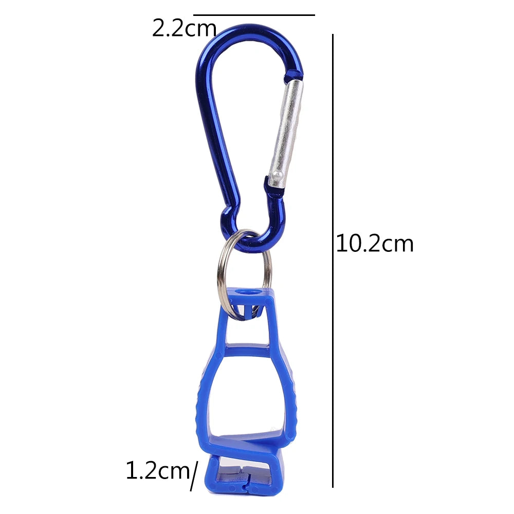 Glove Clips for Work Glove Holders Glove Belt Clip Outdoor Clip Anti Loss for Hiking Climbing Skiing Camping Gear Accessories