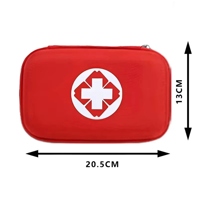 Portable First Aid Kit Emergency Survival Bag, All-Purpose Medicine Storage Organizer for Home, Car, Travel, Camping, Outdoor Hi
