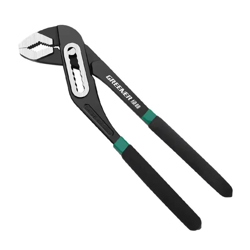 GREENERY 8 10 12 Inch Water Pump Pliers Multifunctional Slip Joint Push Button Adjustable Pipe Wrench for Household Plumbing