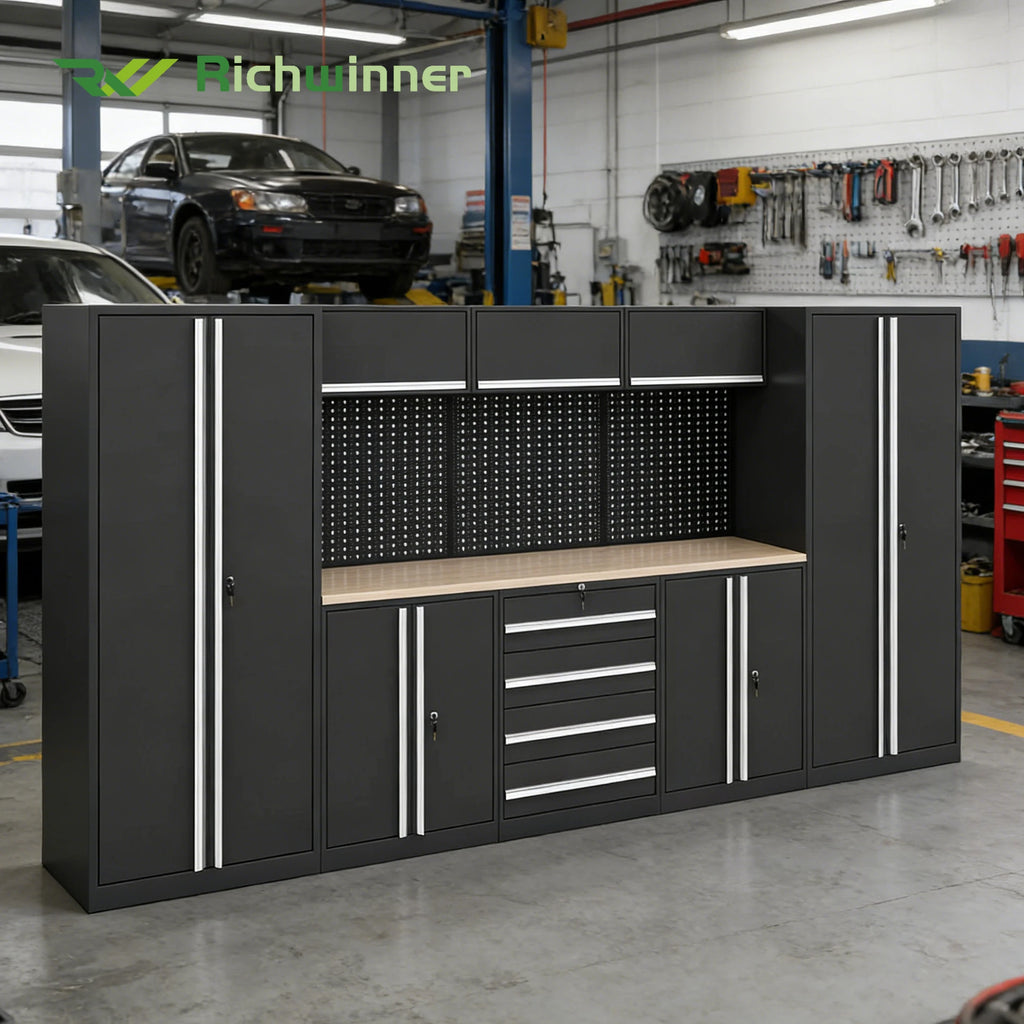 Heavy-duty High-grade Factory Wall Cabinet Durable Steel Construction for Garage Workshop and Equipment Organization Unit Pro