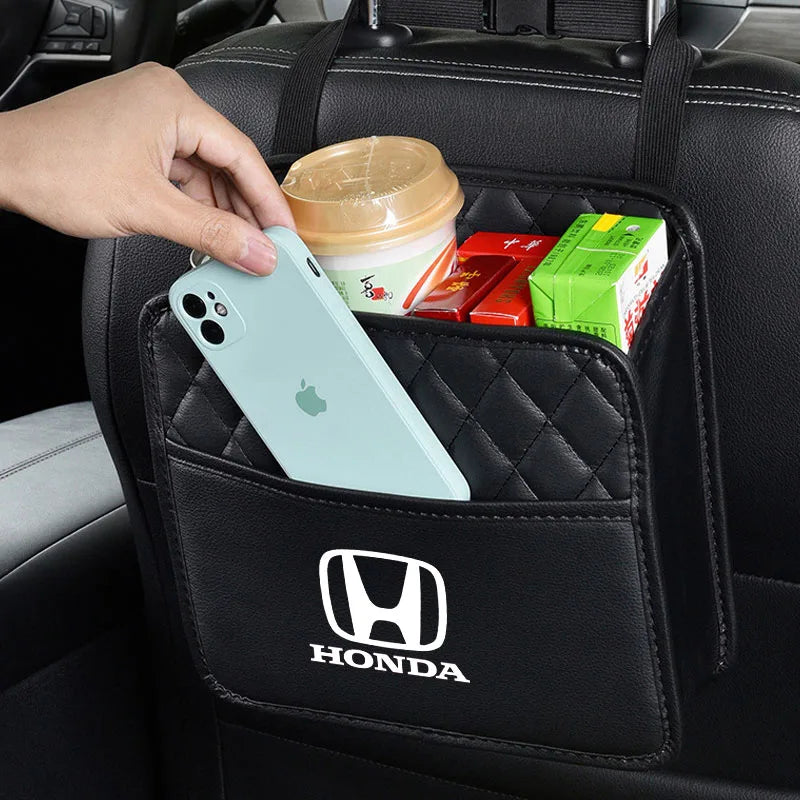 Car Storage Hanging Bag Back Seat Back Bag big Capacity For Honda Accord Civic FIT Insight CRV Jazz HRV CRZ CRX City Vezel Pilot