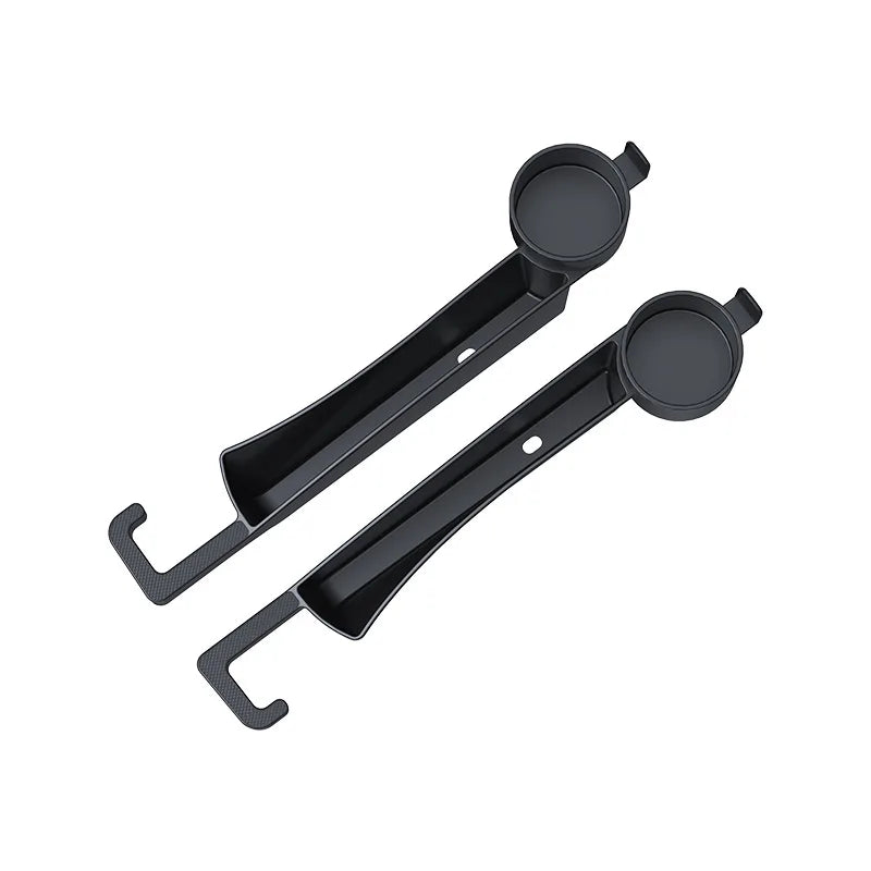 2pcs Car Seat Gap Plug Strips Car Seat Gap Storage Box with Cup Holder Car Seat Position Storage Box Interior Accessories