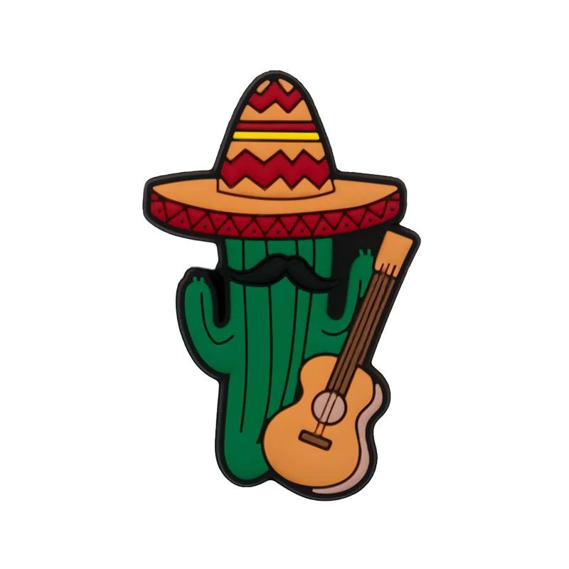 1/25pcs Tropical & Beach Theme Bag Charms Set DIY Decorative Pins Cactus Sombrero Fashion Women Handbag Tote Accessories Gifts