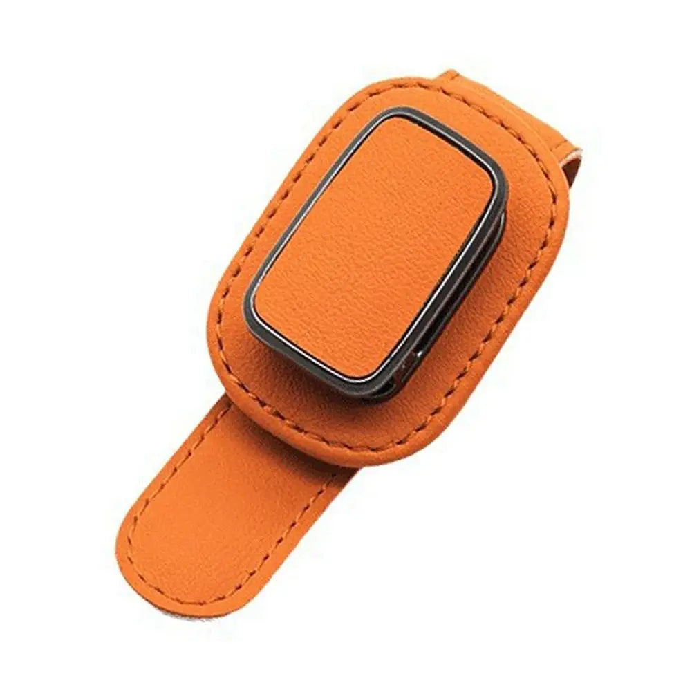 Car Sunglasses Clip Super Fiber Leather Sun Visor Eyeglass Storage Holder Auto Interior Accessories Card Ticket Organizer
