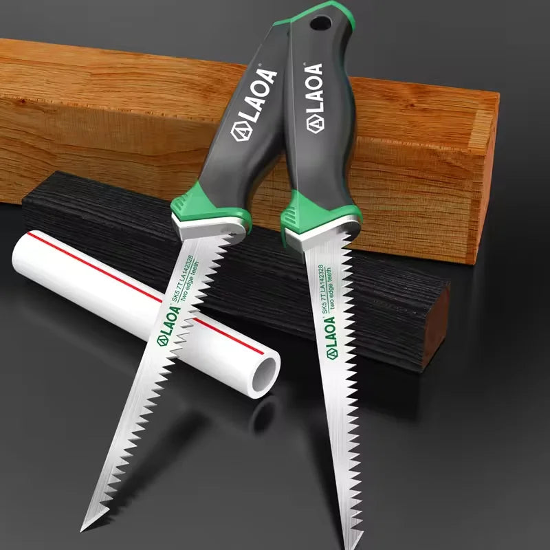 LAOA handheld manual saw Wall panel saw household woodworking saw   express park forest garden art saw gypsum board saw