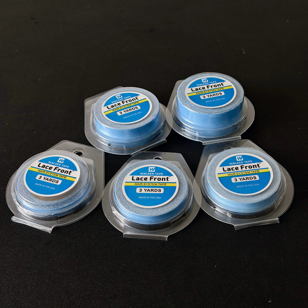 2PCS 3Yards 2.0cm Lace Front  Hair System Tape Double Sided Adhesives Tape For Hair Extension Toupee Wig White Tape Strong Hold