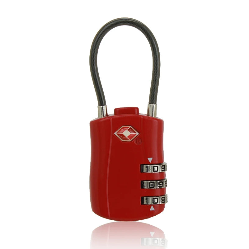 TSA Official Password Lo for Travel Lage Carry-on Bag Bapa Suitcase Small U-aped Anti-theft Lo Outdoor Cam Gear