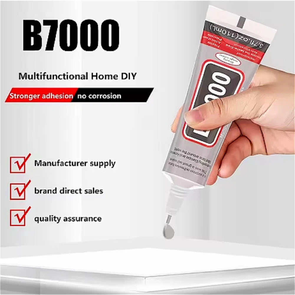 Universal Strength Glue DIY LCD Screen Touch Mobile Tablets Jewelry Ceramic Adhesive Glue For E7000 Glue Display Jewelry