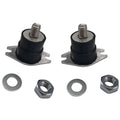 2 Pcs Upper Motor Rubber Mount 0303879 for OMC Johnson Evinrude 18 20 25 35 HP Outboard Engines 325974 0325974 303879 0778211