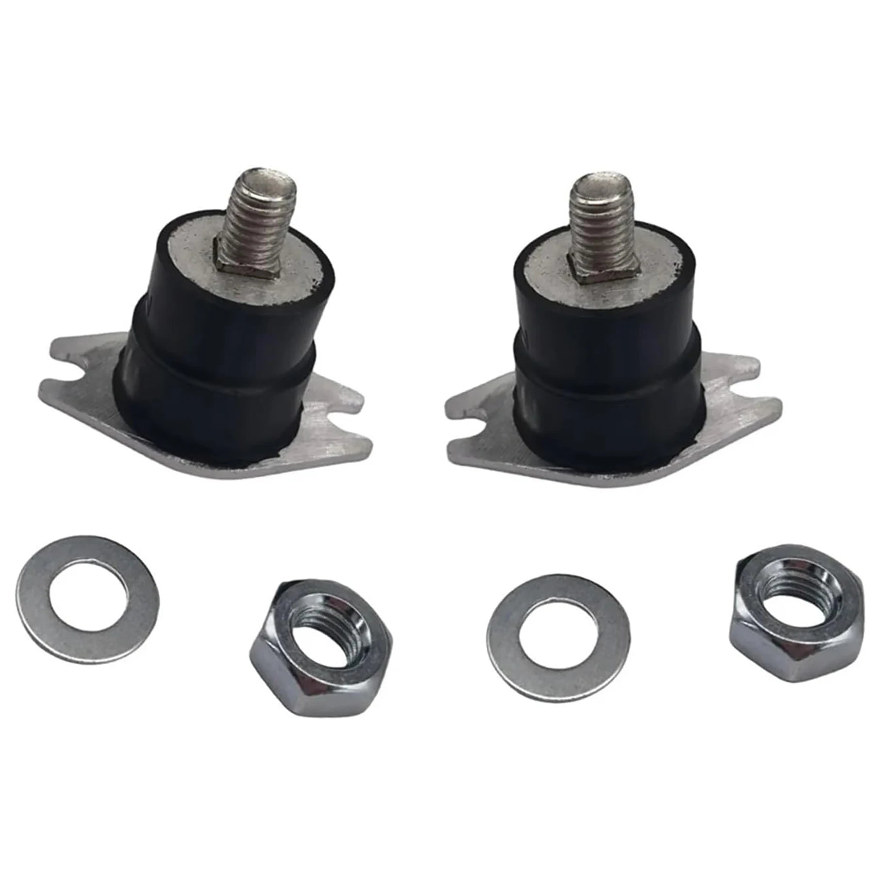 2 Pcs Upper Motor Rubber Mount 0303879 for OMC Johnson Evinrude 18 20 25 35 HP Outboard Engines 325974 0325974 303879 0778211
