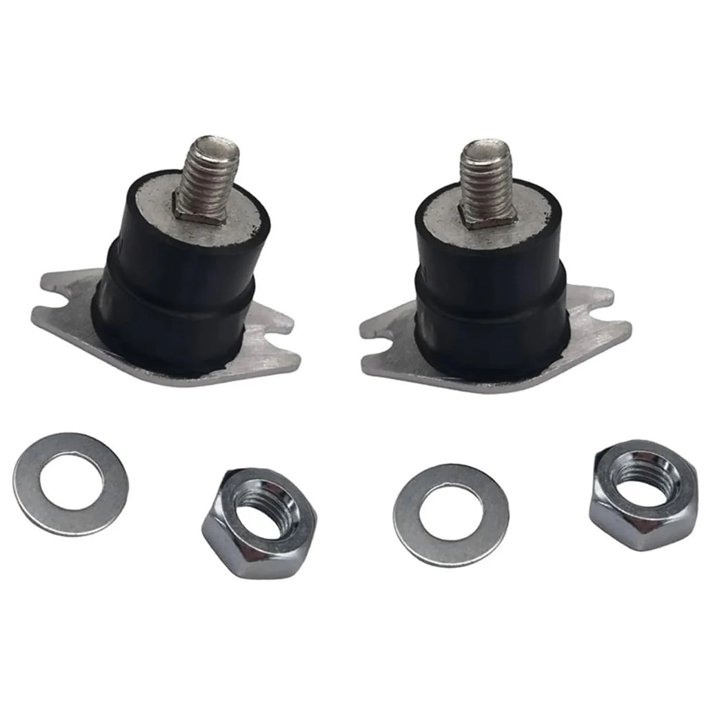 2 Pcs Upper Motor Rubber Mount 0303879 for OMC Johnson Evinrude 18 20 25 35 HP Outboard Engines 325974 0325974 303879 0778211