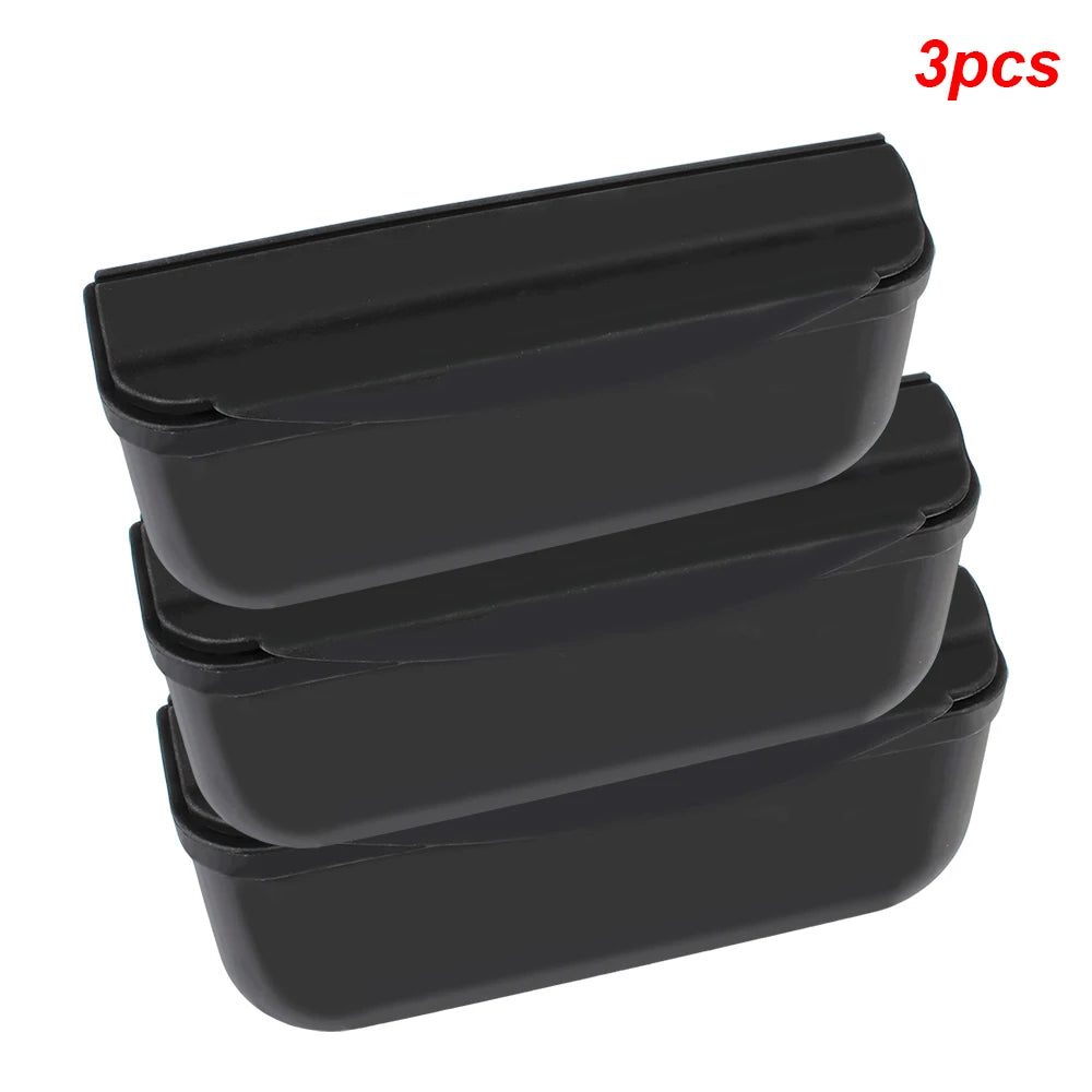 Car Storage Box Sticky Case Glasses Sunglasses Holder Garbage Trash Bin Door Seat Dash Board Accessories For Tesla Model 3 Y