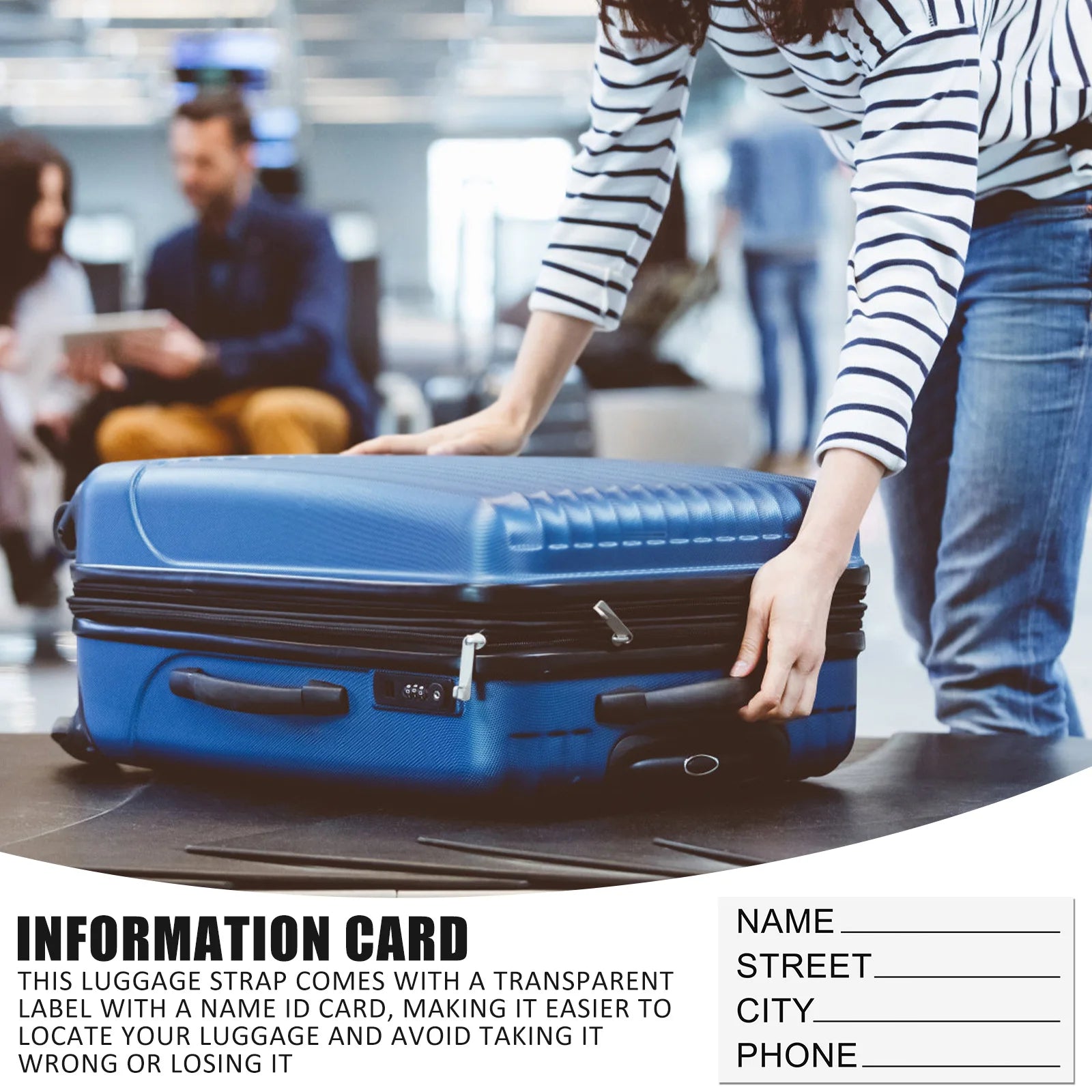 Anti-theft Luggage Buckle Cross Strap TSA Customs Lock Luggage Cross Belt Adjustable Packing Baggage Suitcase Belts Accessories