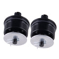 Pair Front Fork Preload Adjustment Caps Fit for Suzuki DR650 1990-2021