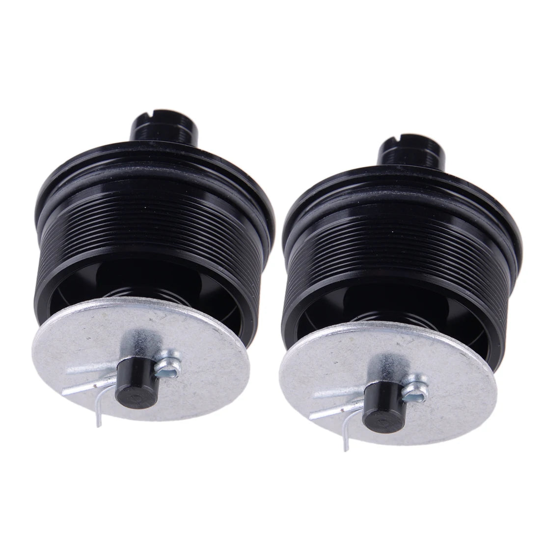 Pair Front Fork Preload Adjustment Caps Fit for Suzuki DR650 1990-2021