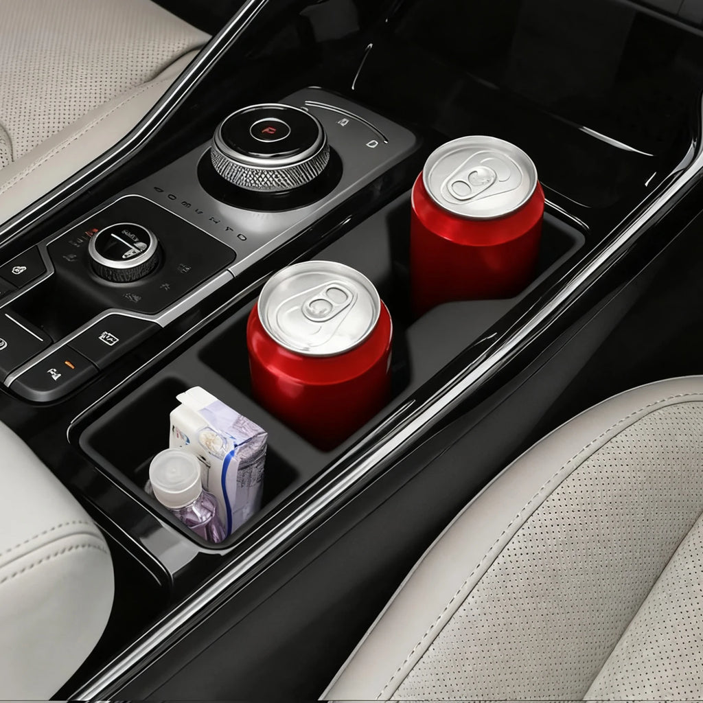 LUCKEASY for Kia Sorento 2021-2025 Central Console Water Cup Holder Car Interior Accessories Drinks Holder Storage Case