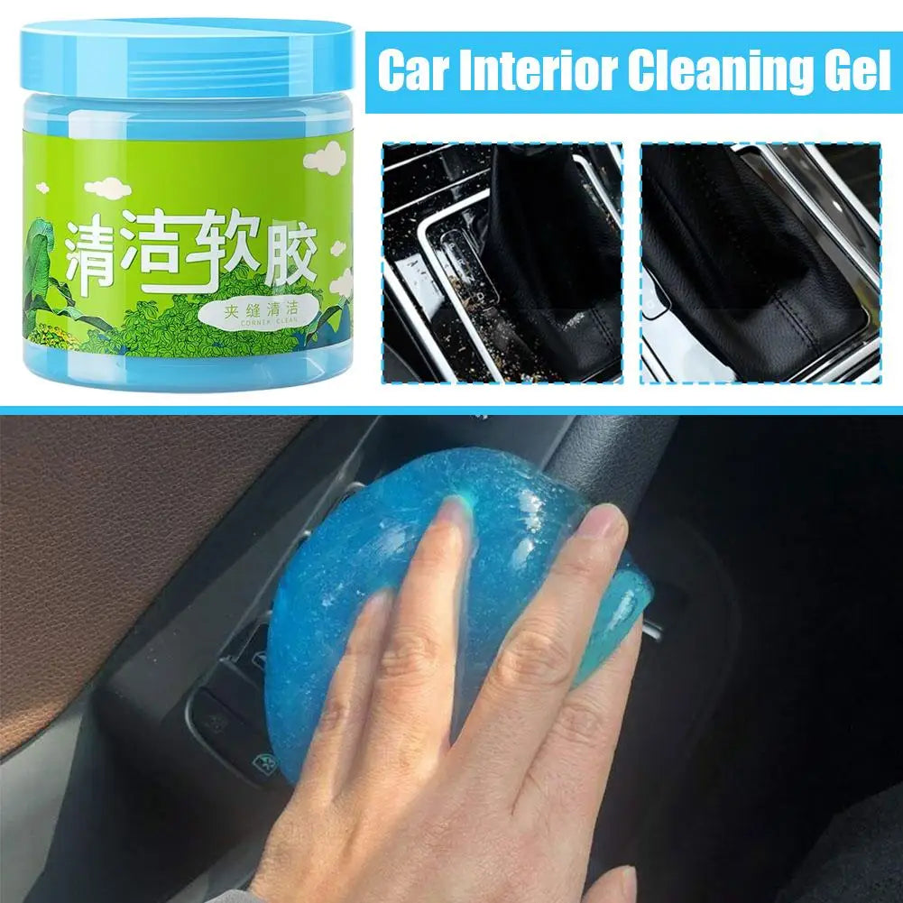 2026 Car Air Vent Dashboard Cleaning Gel Multiuse Reusable Dirt Cleaner Gel Keyboard Laptop Car Interior Dust Dirt Remover Gel
