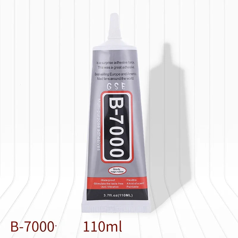 110ml B-7000 Adhesive Epoxy Resin Repair Cell Phone Touch Screen Liquid Glue Jewelry Craft Adhesive Glue